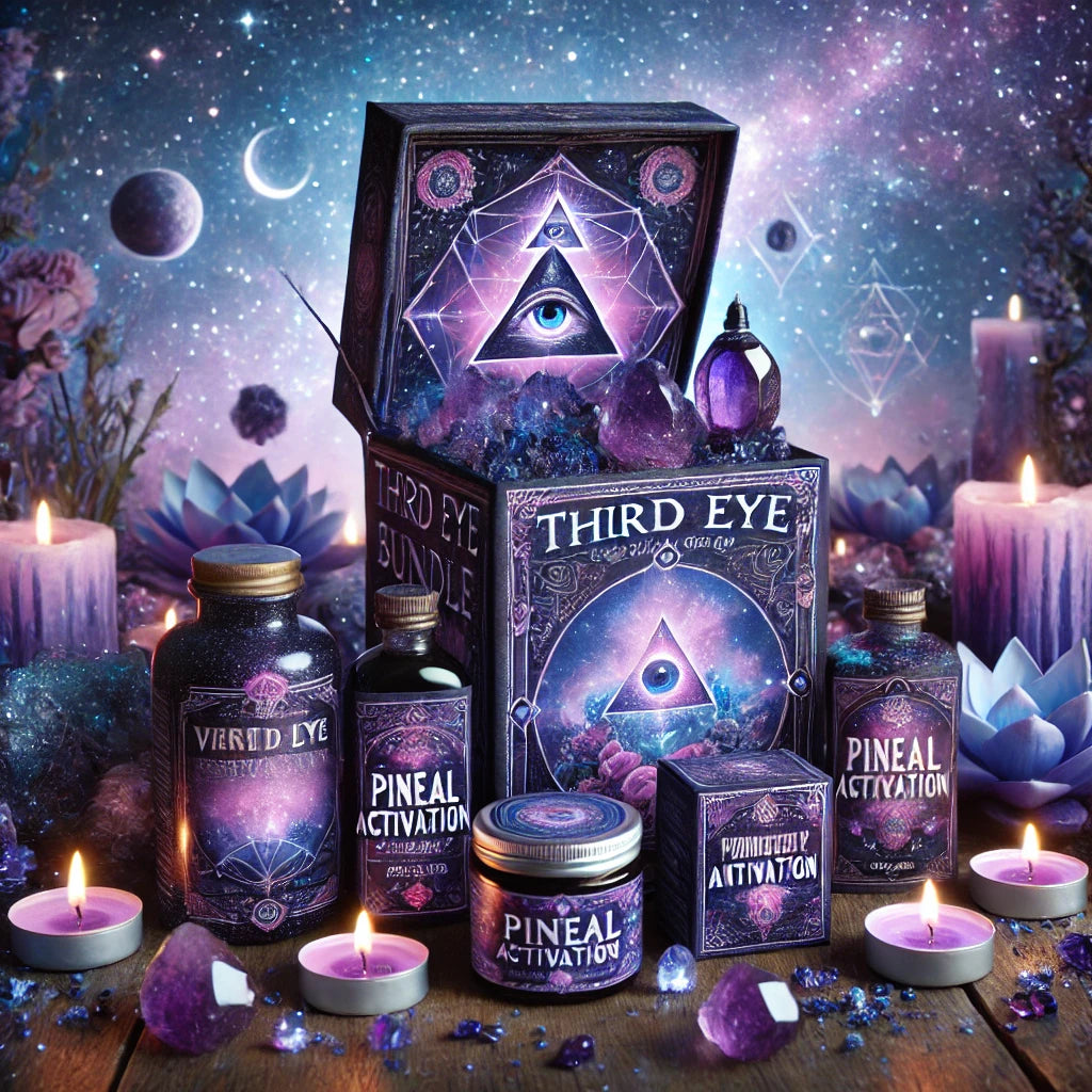 🌺 Pink Flower Alignment Collection- 👁️ Third Eye Alignment – “Indigo Veil”