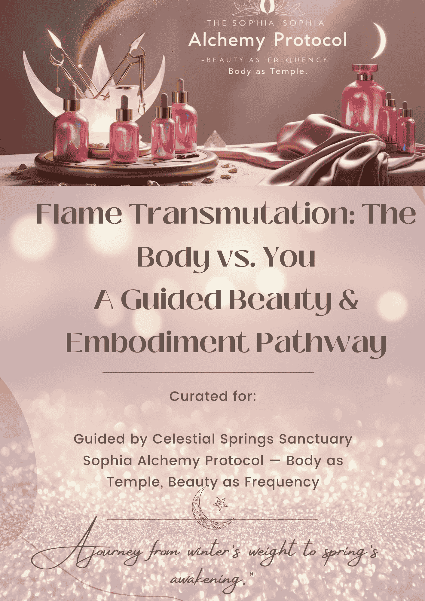 Sophia Alchemy - Flame Transmutation – 90-Day Accelerated Weight Release System